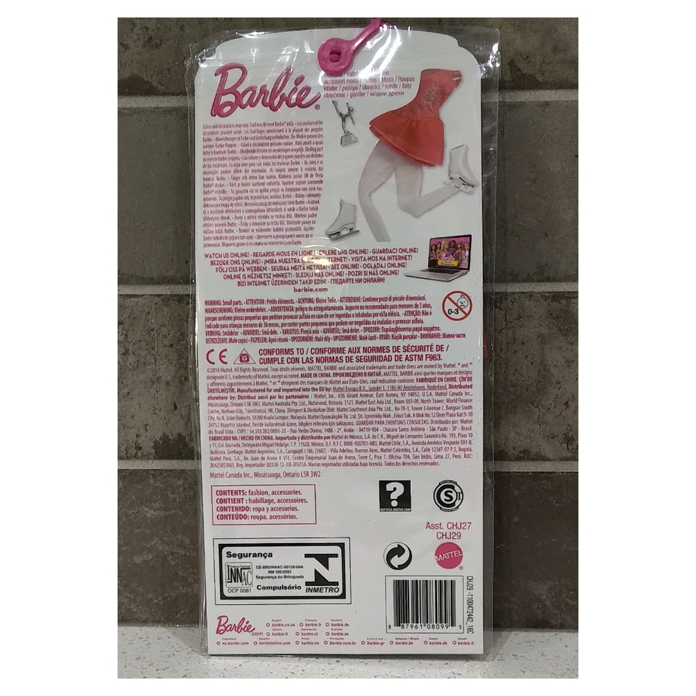 NWT 3 Barbie Complete Look Fashion Packs & 1 Accessory Pack (2014/2015) - Picture 7 of 10